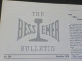 Bessemer Bulletin #269 September 1974 Interest high in welding course