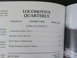 Locomotive Quarterly 1992 Spring Vol 15 #3  SF Lackawanna Power SF Mikados Chatt