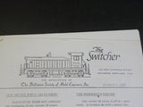 Switcher Newsletter Baltimore Society of Model Engineers  Lot of 8
