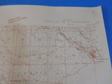 Map Colorado Leadville #4 Quadrangle 1934? Topographical Map 20x16