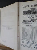 Poor's Manual of Railroads 1871-1872  History rolling stock more