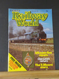 Railway World 1984 November Clan Line returns to the main line A station master