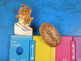 Jaycees Idaho (2) Spud Potato skiing  Pins  Lot of 2