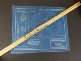 Blueprint PRR Diesel-Electric Locomotives Traction Motor Blower #2 end dr 455782