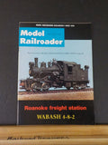 Model Railroader Magazine 1971 July Roanoke freight station Wabash 4-8-2