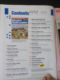 Model Railroader Magazine 2007 January Ballast your track Paint backdrops