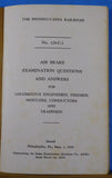 Pennsylvania Railroad Air Brake Examination Questions and Answers 1942 129-C-1