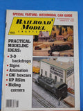 Railroad Model Craftsman Magazine 1988 November 3d backdrops Signs Animation CNJ