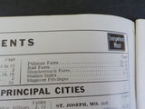 Burlington Route System Public Timetable 1958 May-October