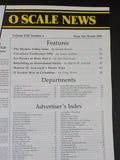 O Scale News #114 1992 Winter 48/ Ft Journal for 1/4" scale modelers