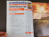 NASCAR 1996 Program Talladega w/ Sears Die Hard 500 Patch   Soft Cover