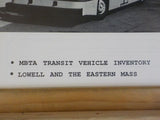 Rollsign Magazine of New England Transit News 1986 November December Lowell & Ea