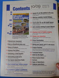 Model Railroader Magazine 2009 October How to detail station scenes Monitor trai