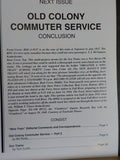 NYNH&H Shoreliner Vol 27 #2 1996 Old Colony Commuter Service Part Two