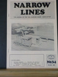 Narrow Lines Journal #34 1985 August Baldwin Gearbox Avonside 0-4-0 drawings