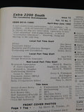 Extra 2200 South #72 1981 April May June Union RR Summary