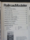 Railroad Modeler 1973 September Plymouth diesels Scenery from rubber molds 2 Eng