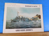 Warship’s Data #1 USS Kidd (DD661) by  Sumrall & Walkowiak