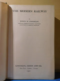 Modern Railway By Julius Parmelee Hard Cover 1940