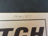 S Gaugers Dispatch Vol 10 #1 1987 March Rail Joiners