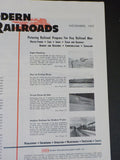 Modern Railroads 1947 November  Vista Domes along Mississippi