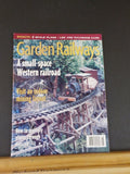 Garden Railways Magazine 1999 August Log and pulpwood car plans indoor mining