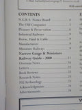 Narrow Gauge News #236 2000 January Society News NG& Miniature Railway Guide