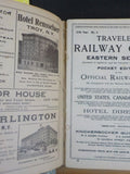 Traveler’s Railway Guide Eastern Section 1912 September