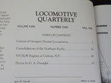Locomotive Quarterly 1999 Fall Central of Georgia NP NYO&W