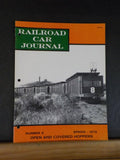 Railroad Car Journal #3 1972 Spring Open and covered hoppers  3 hole punched