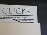 Wheel Clicks 1990 August Pacific Railroad Society Descanso Restoration