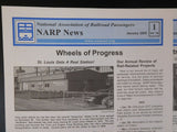 News from the National Association of Railroad Passengers 2005 COMPLETE YEAR Lot