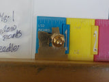 Jaycees California Bear In Yellow Pants With Dice    PIN