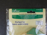 Clover Plastic Embroidery Stitching Hoop 4 3/4 inches