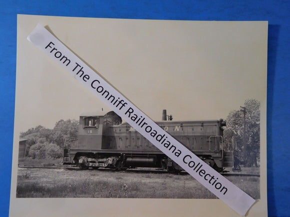 Photo Monon Locomotive #15  8X10 B&W