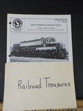 Great Northern Goat Reference Sheet #186 March 1992 GE U25B Road diesel Loco