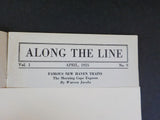 Along the Line 1925 April New York New Haven & Hartford Employee Magazine