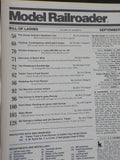 Model Railroader Magazine 1985 September Fitchburg & Southbridge Ry Contemporary