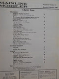 Mainline Modeler 1980 January February Charter issue SP Alco PA Masonary Stonewo