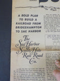 Sun The East Hampton Summer Newspaper 1966 Sept. V1 #6 Sag Harbor & Scuttle Hole