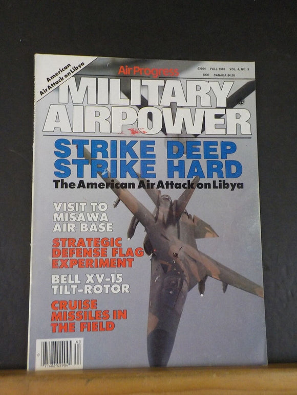 Air Progress Military Airpower Magazine 1986 Fall Vol4 #3 Bell XV-15 tilt rotat