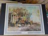 Renaissance Lithographic Print Woideboh Cheers 20X24 inches