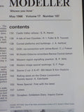 Railway Modeller 1966 May V17 # 187 Castle Valley railway Curved platforms and b