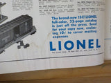 Model Builder 1947 September Lionel Magazine Turntables Machine shop Express wag