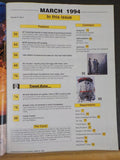 Progressive Railroading 1994 March Amtrak Corridor program Better turnouts AC