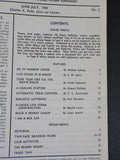 Miniature Railroading 1941 June July  Vol 4 #2 Magazine Build PRR Coach NG HO Lo
