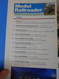 Model Railroader Magazine 1999 December Auto-max articulated auto car drawings