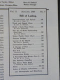 Model Railroader Magazine 1944 August O Gauge NYC Hudson Locomotive Build a Scal