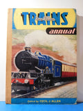 Trains Annual 1952 Ian Annual by Cecil J. Allen Hard Cover 96 Pages