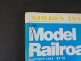 Model Railroader Magazine 1984 January Electro-Motive's SD50 Milw Hiawatha
